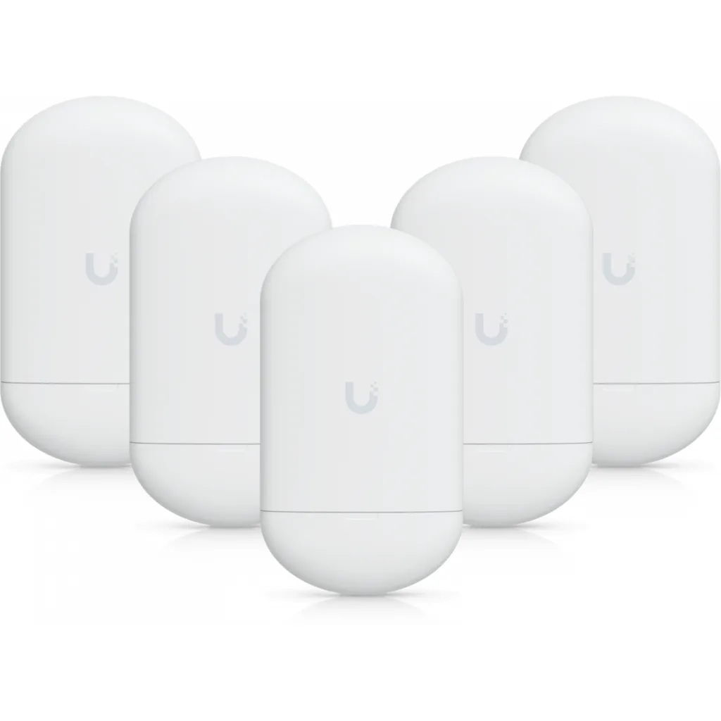 Imagen 5 de UBIQUITI 5-unids 5GHz 13dBi 1-1000-RJ45 req-PoE24V 2x2 CPE/AP NS-5ACL