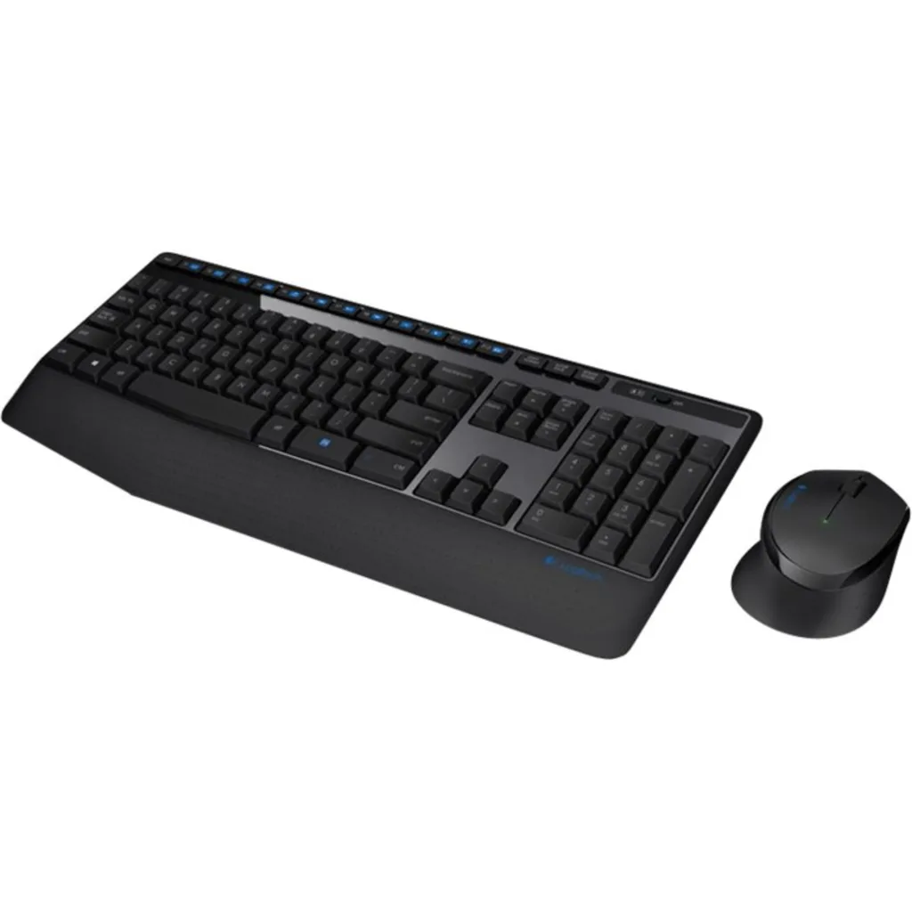 Kit Teclado Mouse Inalámbrico Logitech MK345 USB 2.0 Color Negro