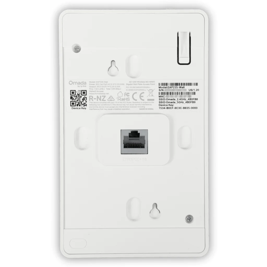 Imagen 3 de Punto de Acceso Inalámbrico TP-Link EAP235-WALL AC1200 PoE+ 2.4 GHz, 5 GHz