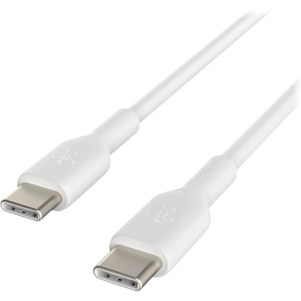 Cable USB-C Belkin Conector USB-C Macho a USB-C Macho Longitud 1 metros Blanco
