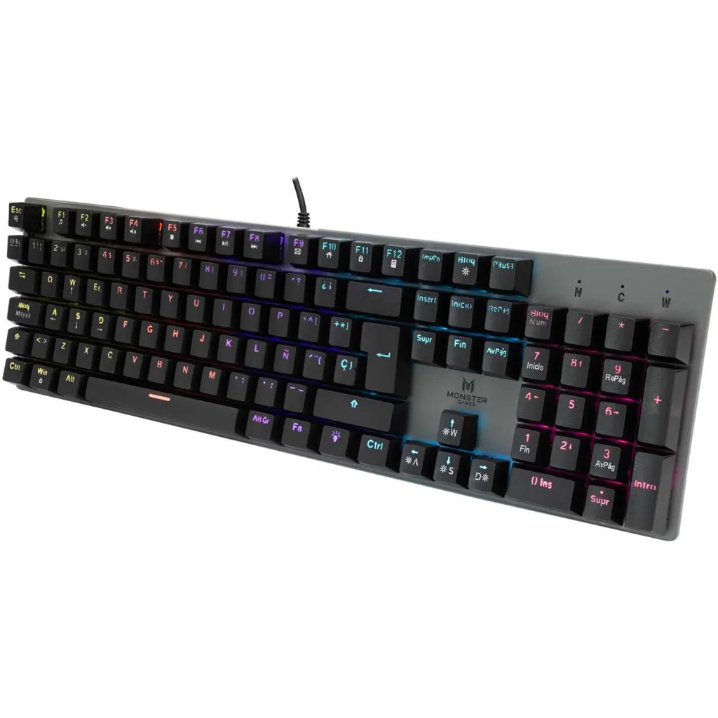 Imagen 1 de T3118 KEYBOARD MECANICO GAMER MONSTER STRATEGY