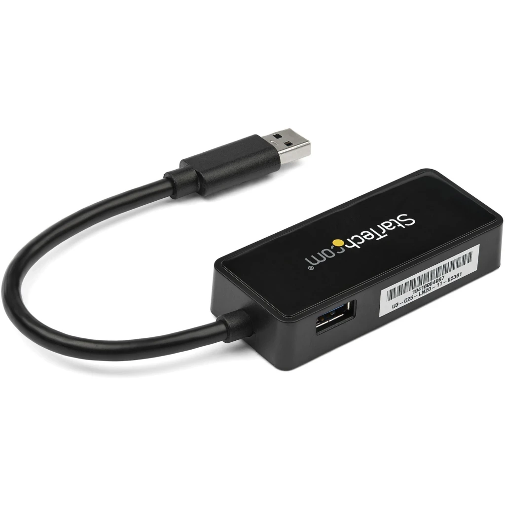 Imagen 1 de Adaptador USB 3.0 a Red Gigabit Trasnferencia Max 5000 Mbit/s Negro - StarTech