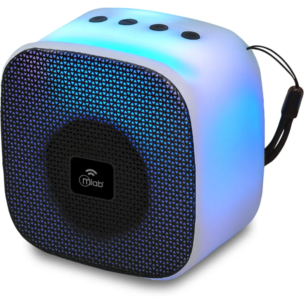 MLAB PARLANTE MINI FLAMING CUBE BLACK