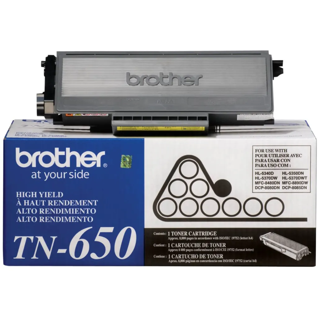 Imagen 3 de Toner Brother TN-650, HL5340D HL5355DN,DCP8085,MFC8480DN,MFC8890D, 8000 Pág