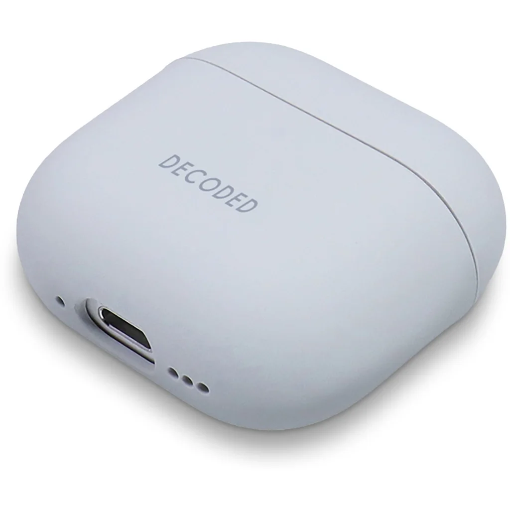 Imagen 2 de Funda silicona AirCase Pro para Airpods 4 Gen Decoded arcilla
