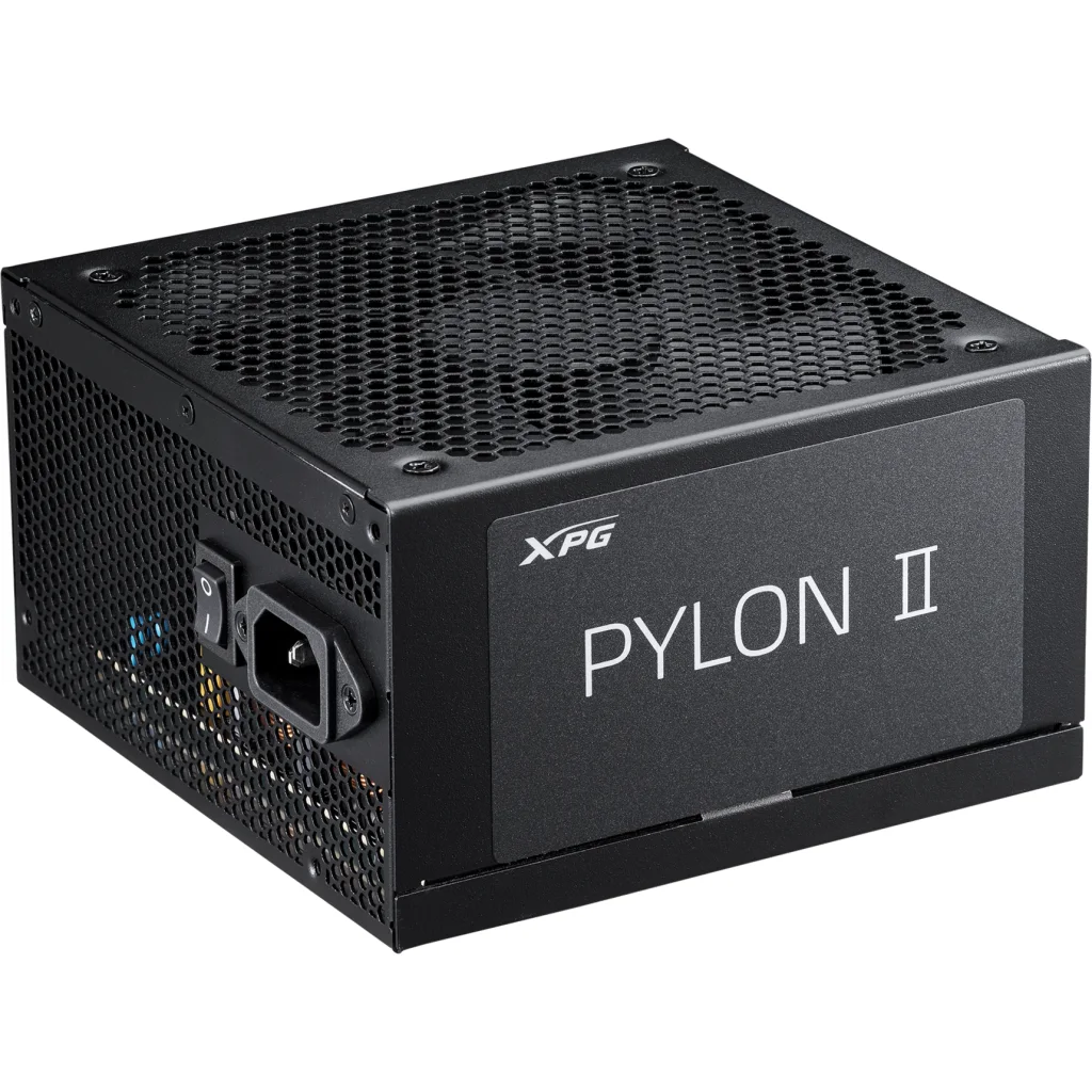 Fuente de Poder XPG Pylon II 650W 80+ Bronze No Modular PFC Act. Color Negro