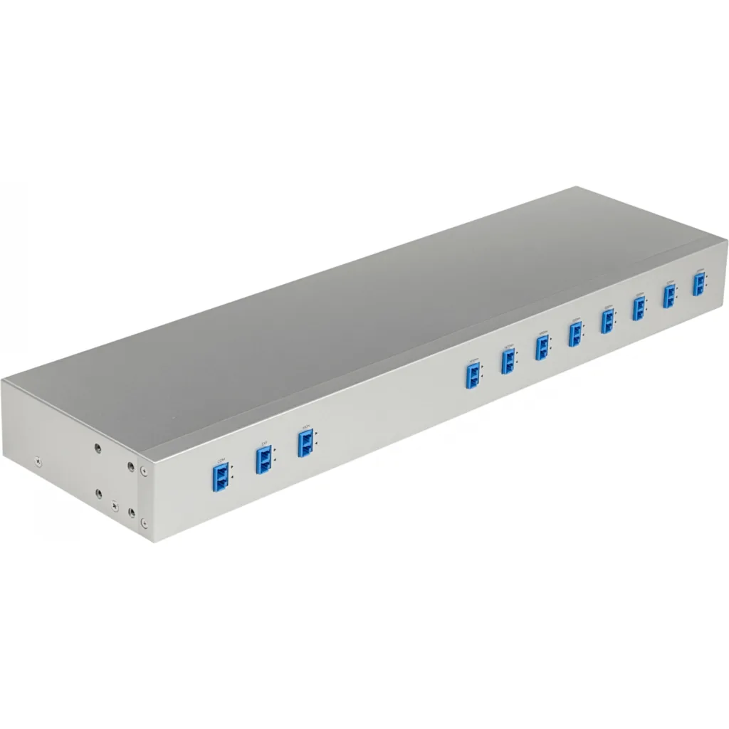 Imagen 3 de UI MuxDemux8 LC/UPC 1450-1590nm 1-COM 1-MON De-Multiplexor UACC-CWDM-8