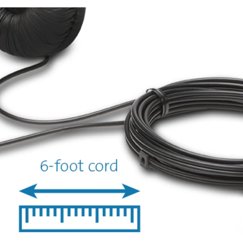 Imagen 4 de Audífonos Kensington 27424 - K97603 con Micrófono Hi-Fi Conexión 3.5 mm Negro