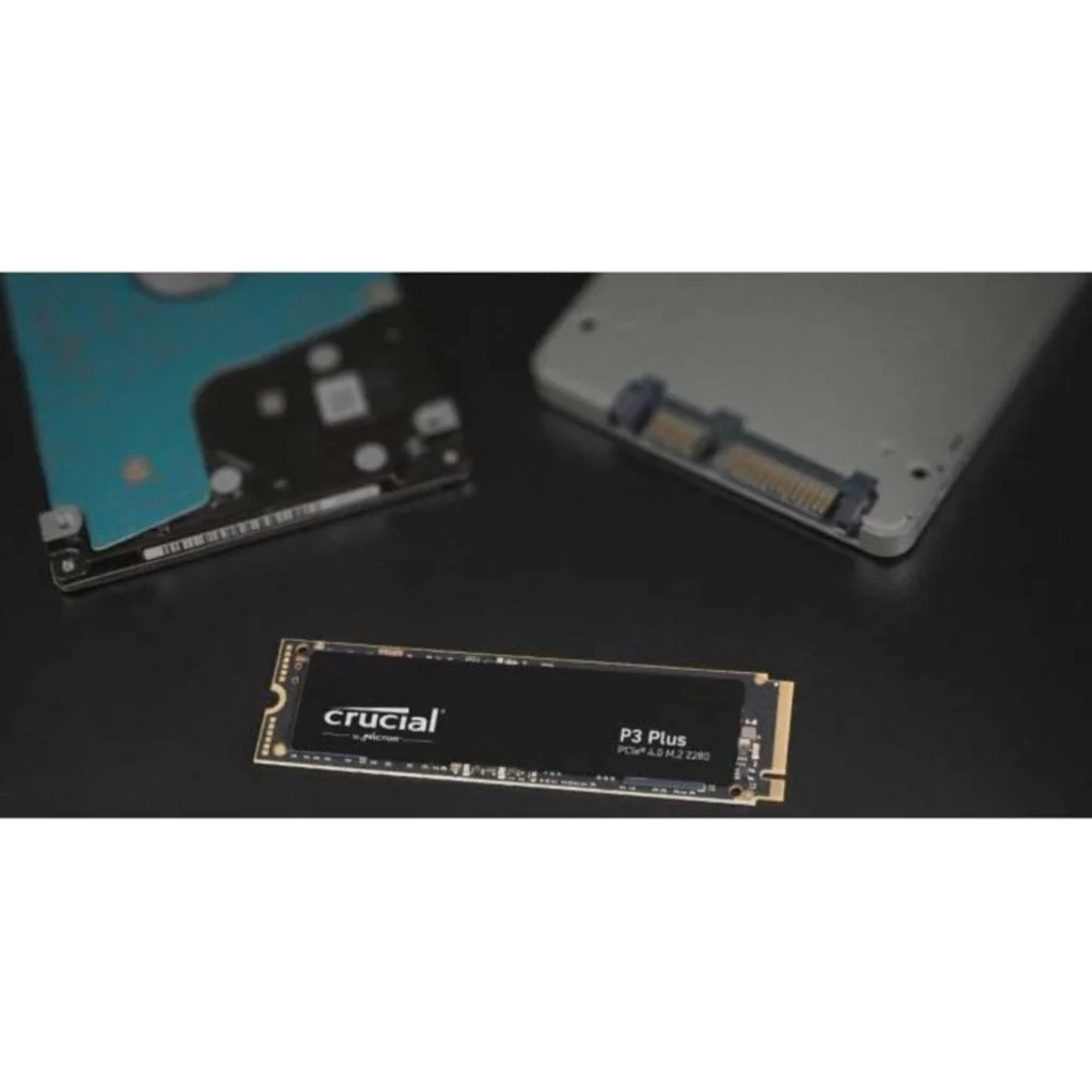Imagen 1 de Unidad SSD Crucial P3 Plus 1TB M.2 22*80 PCIe4.0 x4 Lec5000MB/s Esc3600MB/s