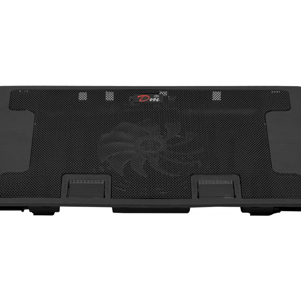 Imagen 5 de Soporte ajustable con ventilador Negro para Portatil 9-17Pulg 2-USB