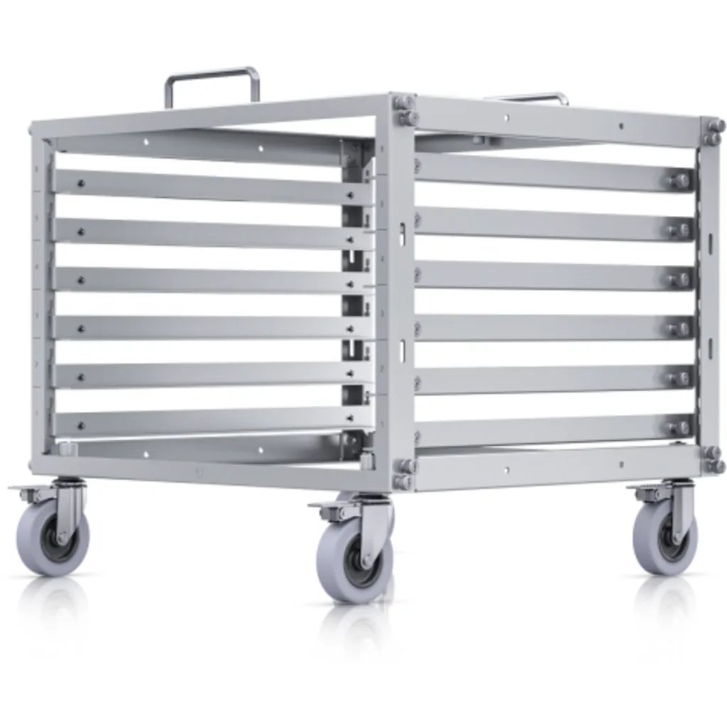 Imagen 2 de UBIQUITI Bastidor 6U Armable c/Ruedas c/Patch-24xKeystone U-RACK-6U-TL