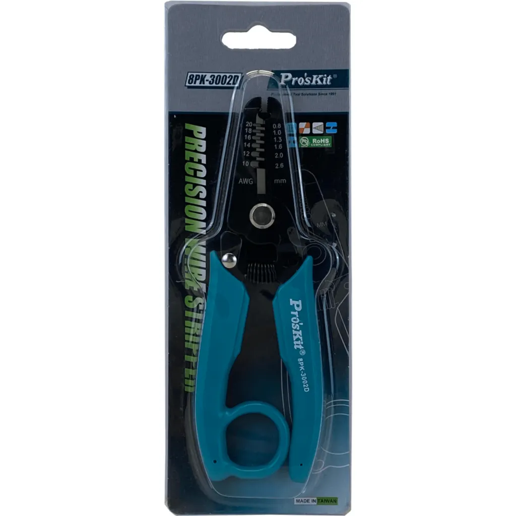 Imagen 1 de PROSKIT Pelacable de Precision 0,8-2,8mm 20-10AWG Loose Tube Stripper