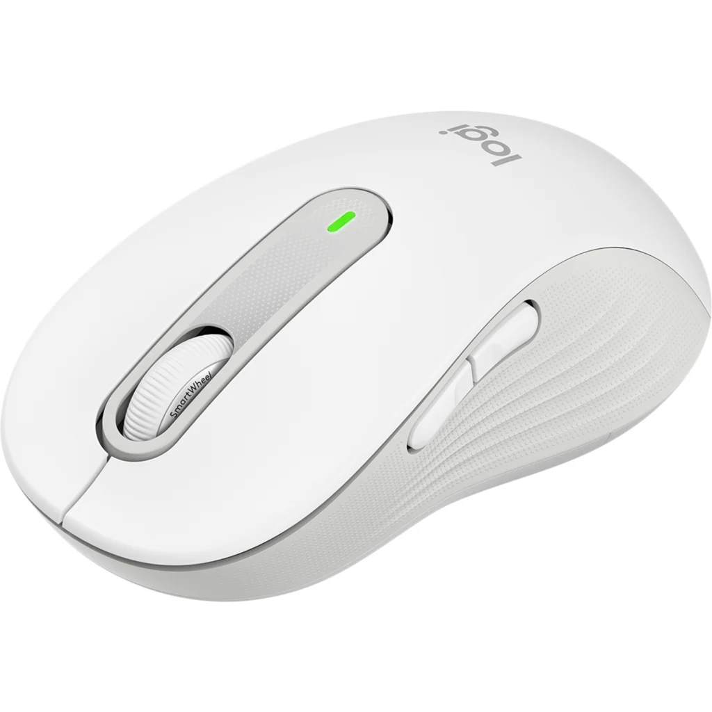 Imagen 5 de Mouse Inalámbrico Logitech Signature M650 Large, 4000DPI 5Btns Bt Blanco crudo
