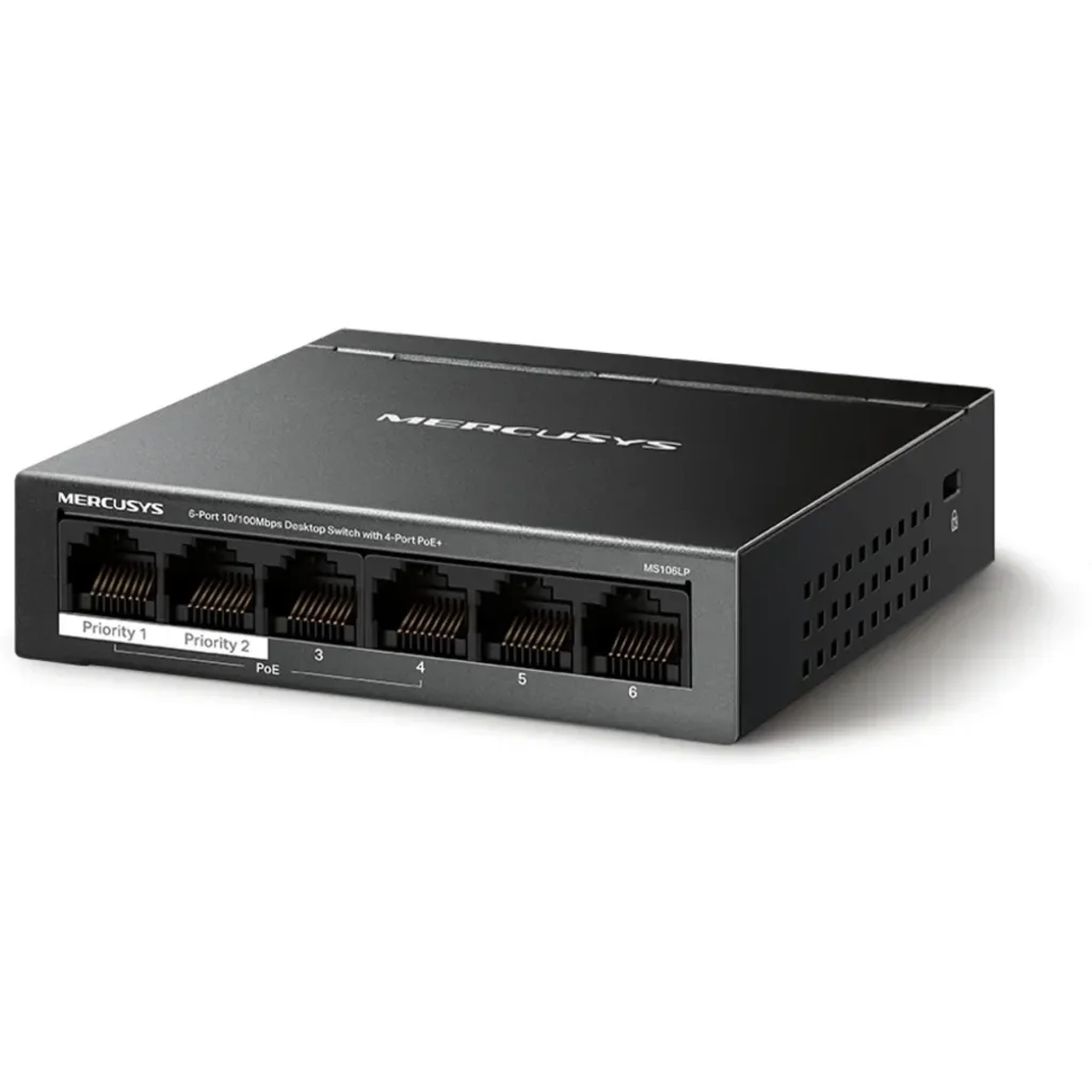 Imagen 1 de TP-Link - Mercusys 6-Port 10/100Mbps Des