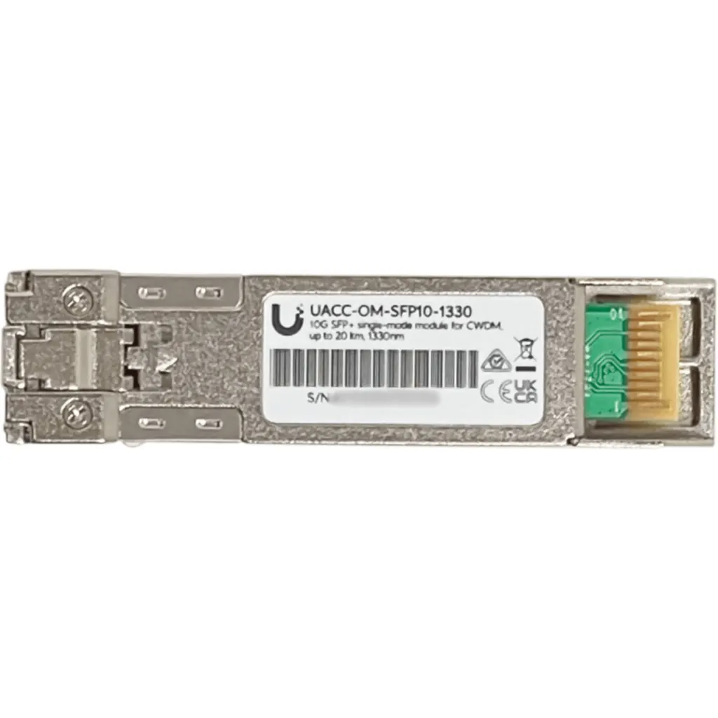 Imagen 5 de UBIQUITI 1330nm SM 2-LC SFP+ 20km 10Gbps MonoModo UACC-OM-SFP10-1330