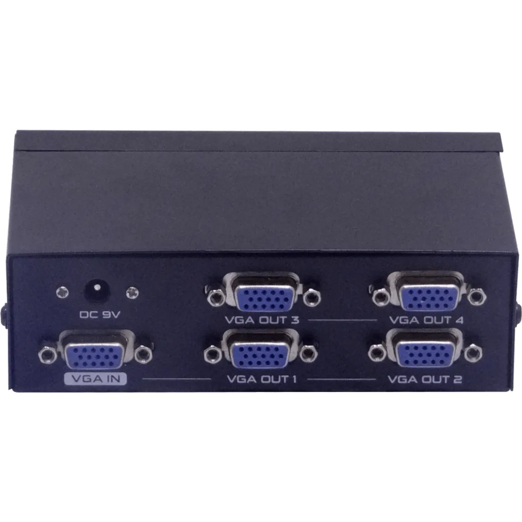 Imagen 1 de Video Splitter 4-VGA-H 1-VGA-H 1920x1440max 5-DB15-H inc-9V