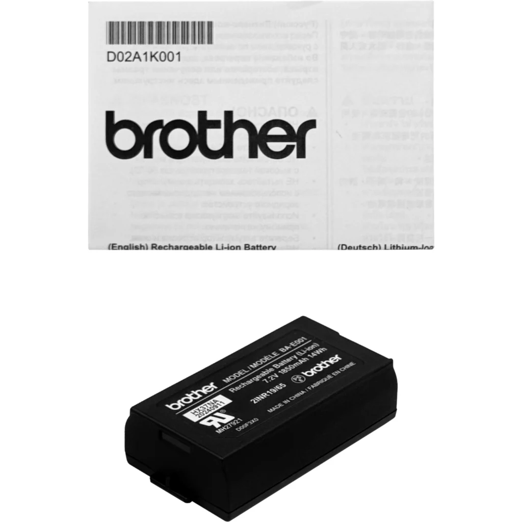 Imagen 3 de BROTHER Bateria Litio 7,2V 1850mAh 14Wh p/PT-E550WVP PT-E300VP CN51B