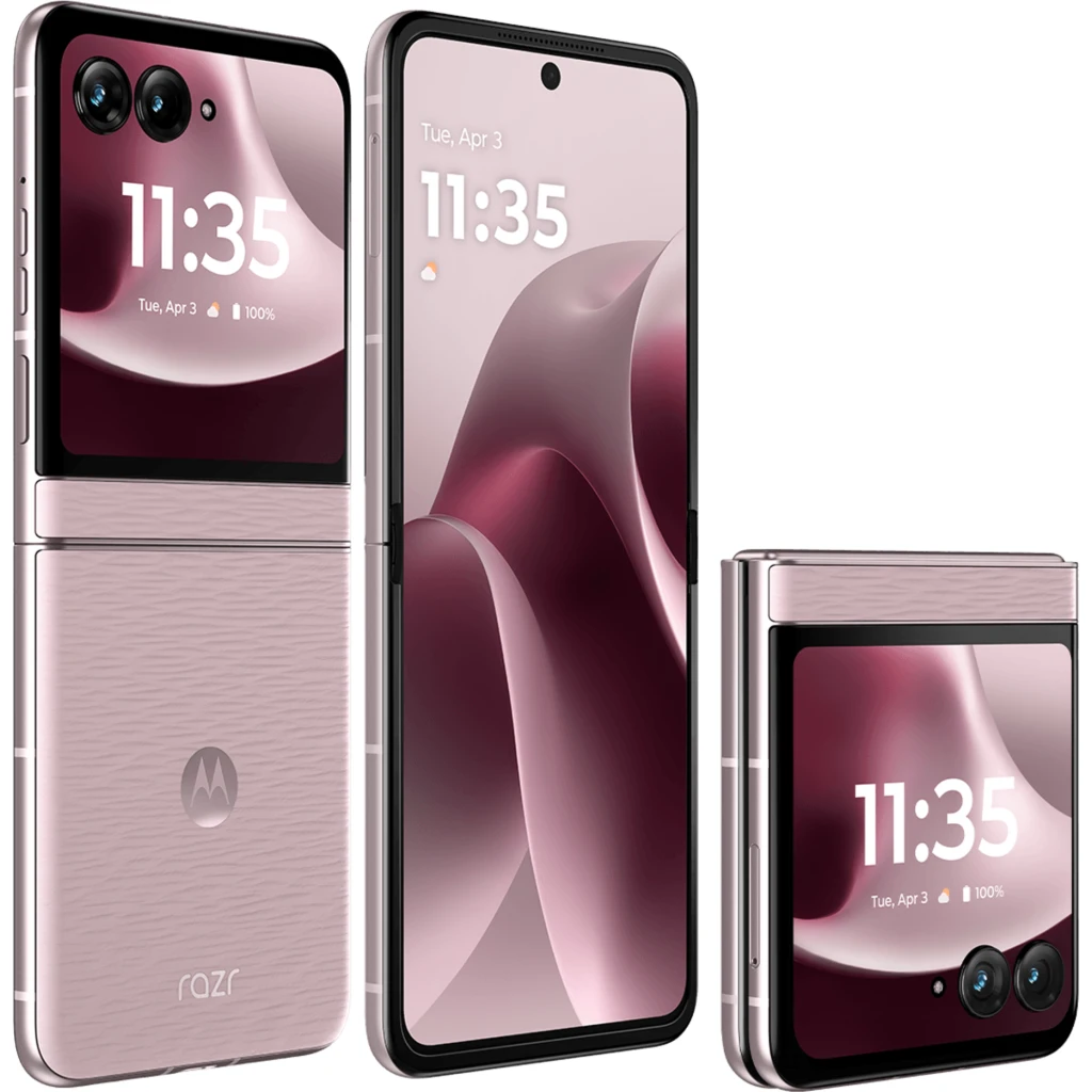 Celular Plegable Motorola Razr 70 5G 512GB 12GB RAM Rosa (Violet Ice)