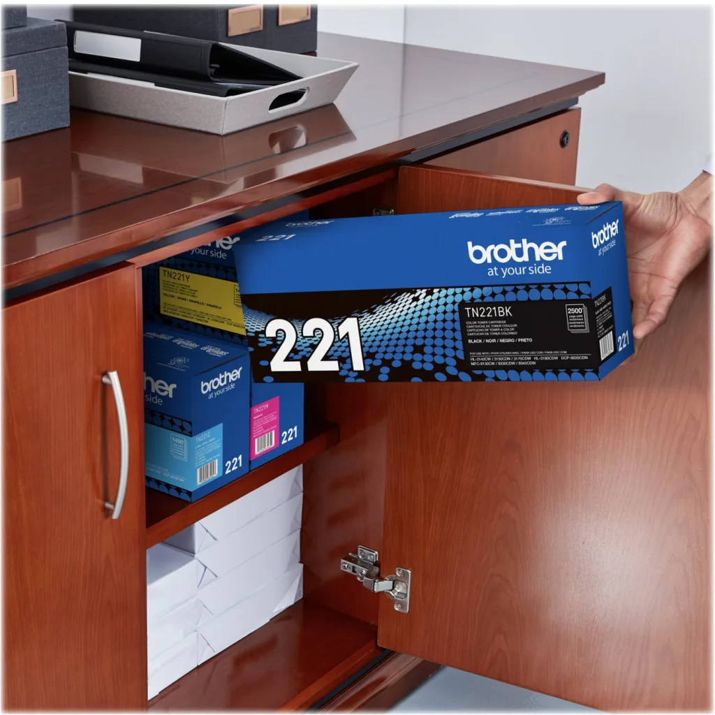 Imagen 3 de Toner Brother TN-221BK Negro Impr Laser HL3140 3170 9130 9330, 2500 Pág aprox