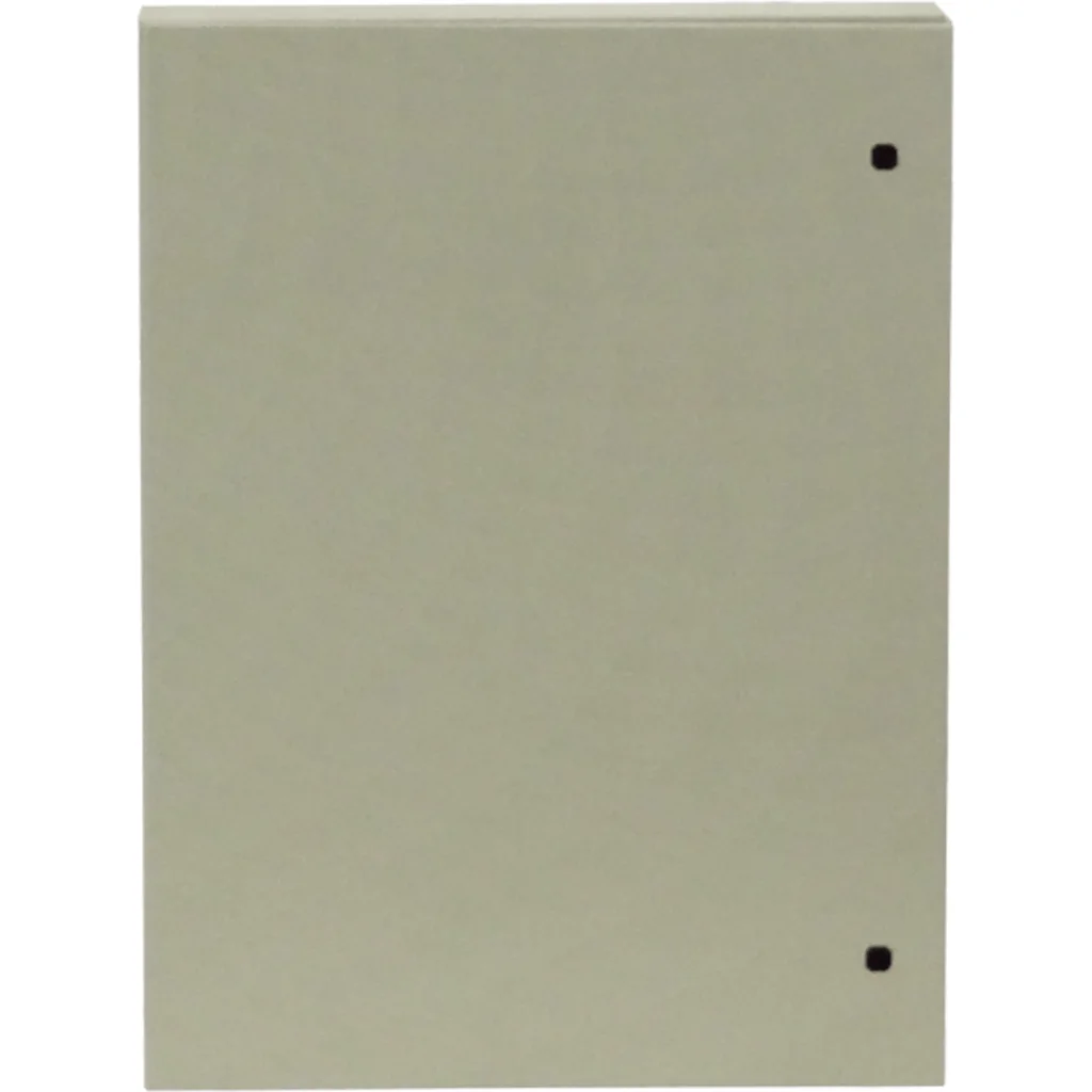 TIBOX 800x600x250mm 2-chapas s/Llave Caja Metalica Tablero IP65 Beige