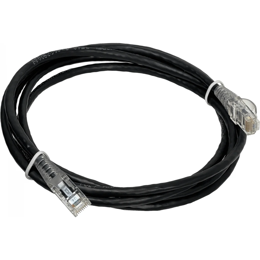 Imagen 1 de FURUKAWA 2mt Cat5e Negro U/UTP CM Cable Patch RJ45 Multilan 35103103