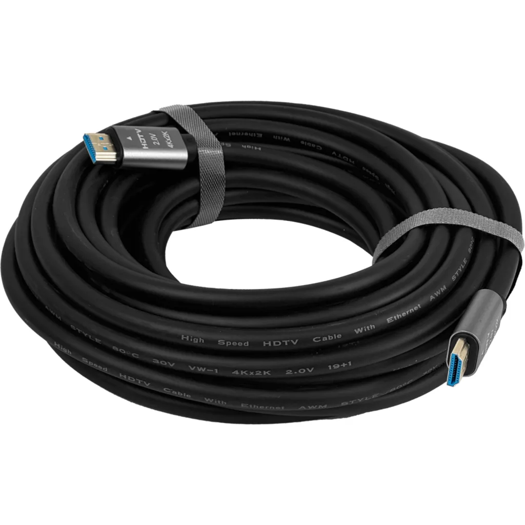 Imagen 1 de Cable HDMI v2.0 M/M 4K 60Hz 2160p 30AWG 10mts Color negro 