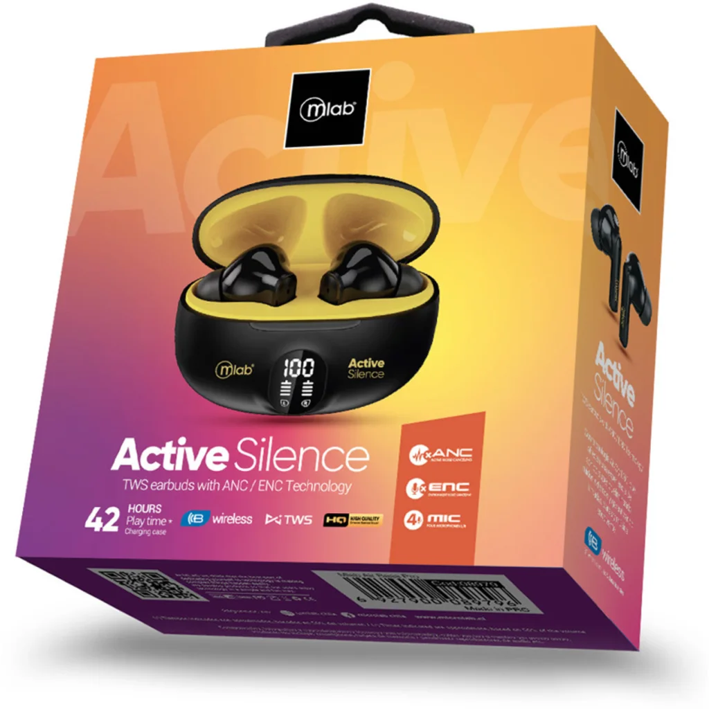 Imagen 3 de Mlab ActiveSilence TWS - Amarillo (110MLB09362)