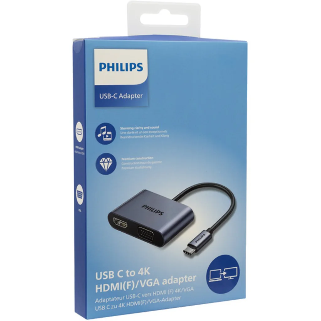 SWV4080/68 PHILIPS HUB C A HDMI + VGA