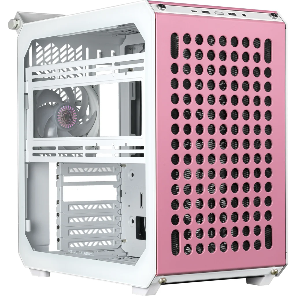 Imagen 17 de Gabinete Cooler Master Qube 500 Flatpack, Mid Tower USB3.2 USB-C Macaron Edition