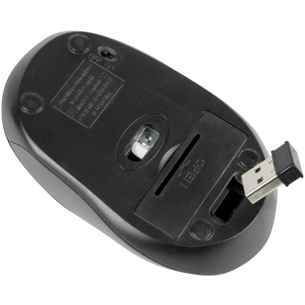 Imagen 1 de Mouse Inalámbrico KlipX KMW-330RD 6 botones 2.4GHz 1600dpi Recep. USB Color rojo