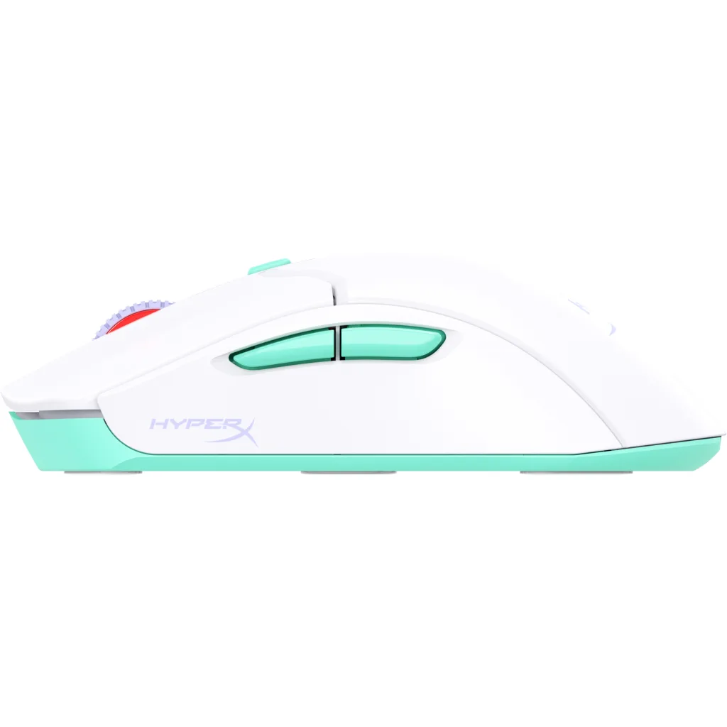 Imagen 3 de Mouse Gamer Inalámbrico HyperX Óptico 12000dpi Bluetooth 2.4GHz Blanco