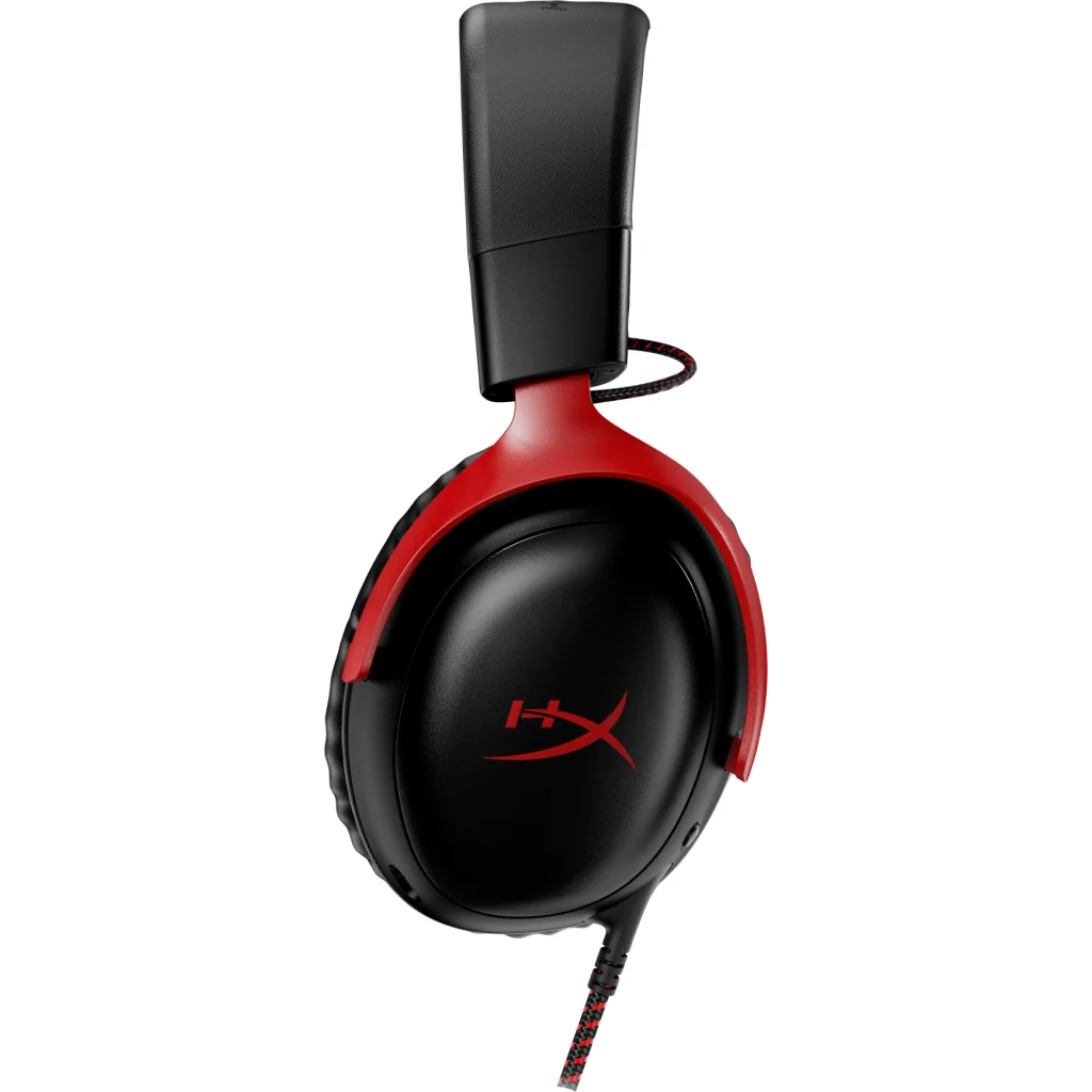 Imagen 7 de Audífonos Gamer Alámbricos OverEar HyperX Cloud III, 3.5mm USB2.0 Negro/rojo