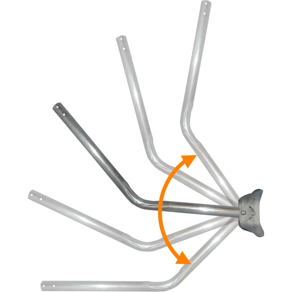 Imagen 4 de SOPORTE 90 CM PARA MURO EXTERIOR ABATIBLE