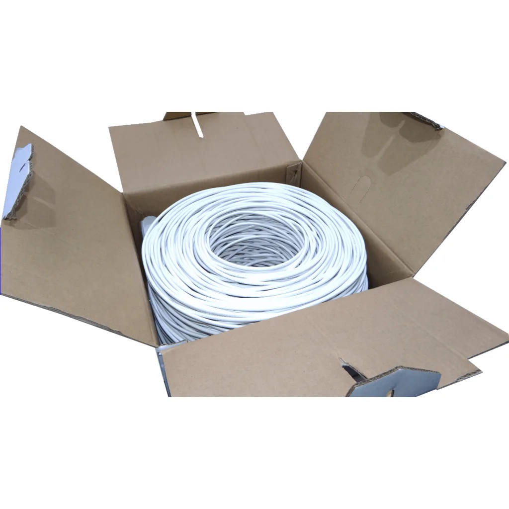 LINKCHIP AWG25/0,45mm CCA Semi-Exterior Blanco Cable UTP 305m Aleacion
