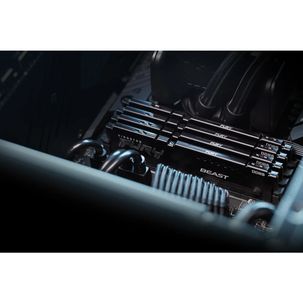 Imagen 9 de Memoria RAM 64GB DDR5 5600MHz DIMM CL36 Non-ECC 1.25v 288p KingstonFuryBeastBlac