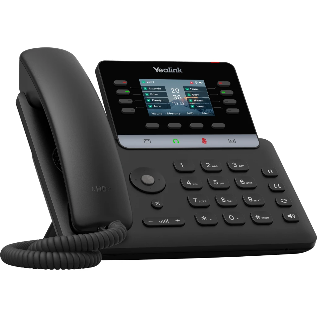 Imagen 1 de Yealink Telefono IP empresarial con audio HD y multiples lineas.
