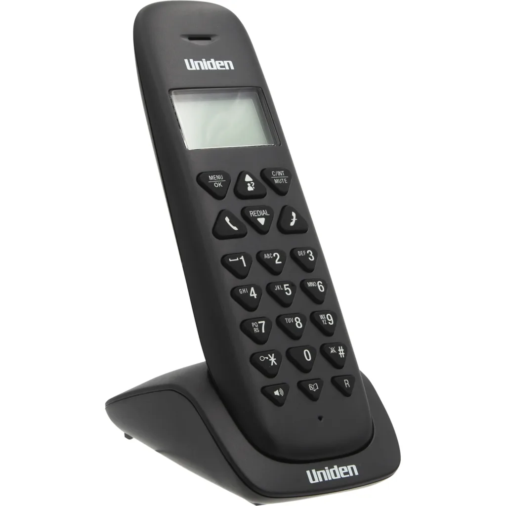 Imagen 2 de Teléfono Inalámbrico Manos libres UNIDEN AT3102BK Color negro