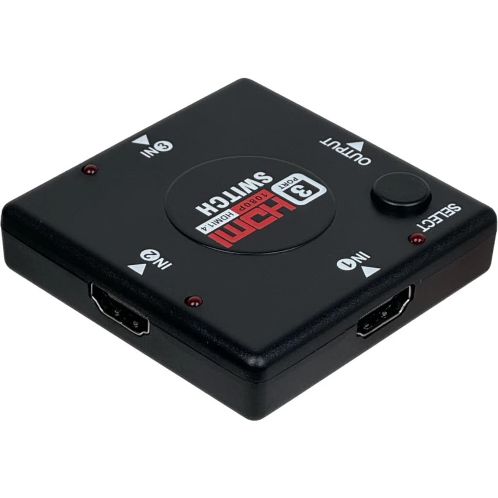 Switch Conmutador HDMI-H v1.2 3in1 1920x1080 225Mhz 6x6x1.5cm