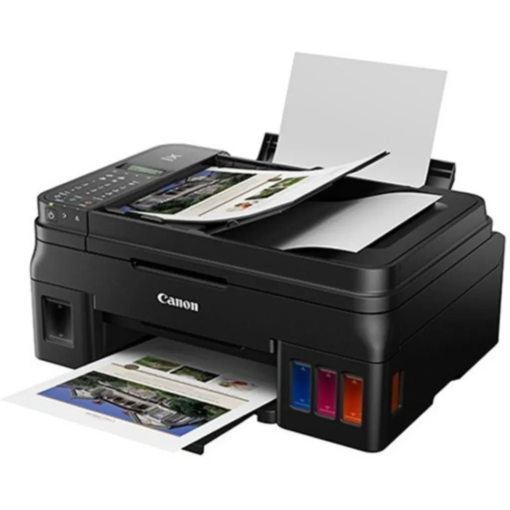 Imagen 3 de Impresora Multifunción Canon PIXMA G4110 Tanque de Tinta color WiFi ADF FAX