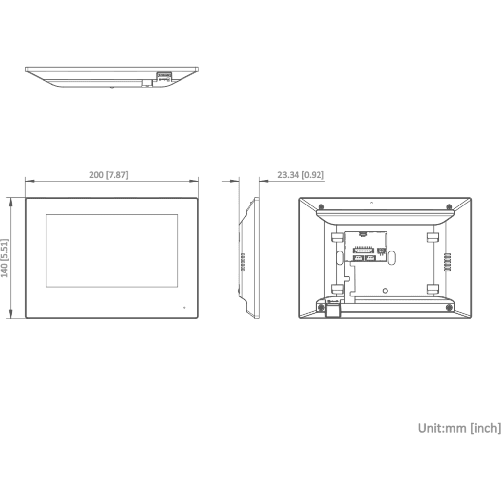 Imagen 2 de Kit de Videoportero Hibrido 4 hilos Hikvision con funcion de llamada a