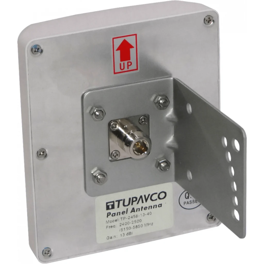 Imagen 3 de TUPAVCO 13dBi 2,4/5GHz 2400-2500/5150-5850MHz Antena Panel 40o N-H