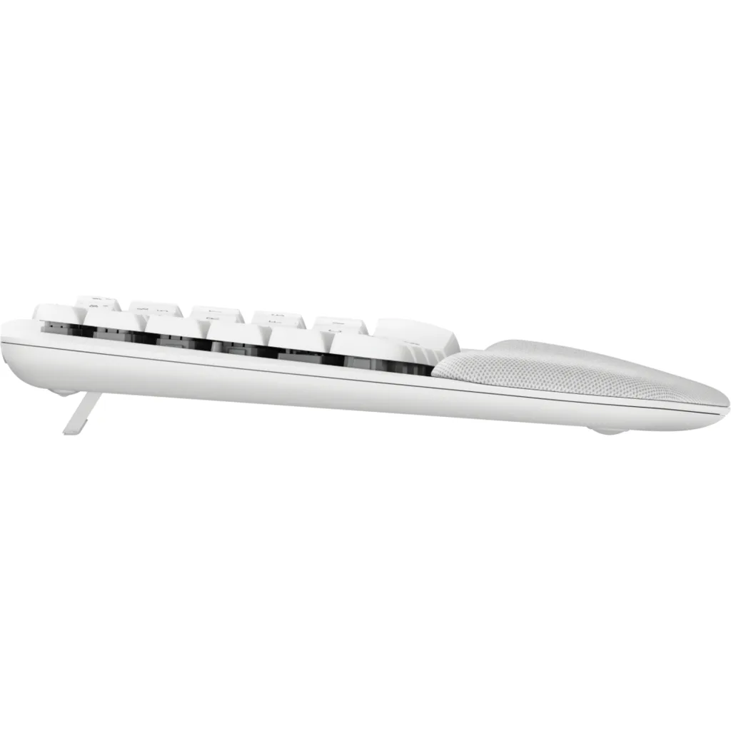 Imagen 5 de Teclado Inalámbrico Erogonómico Logitech WAVE KEYS RF+BT QWERTY Español Blanco