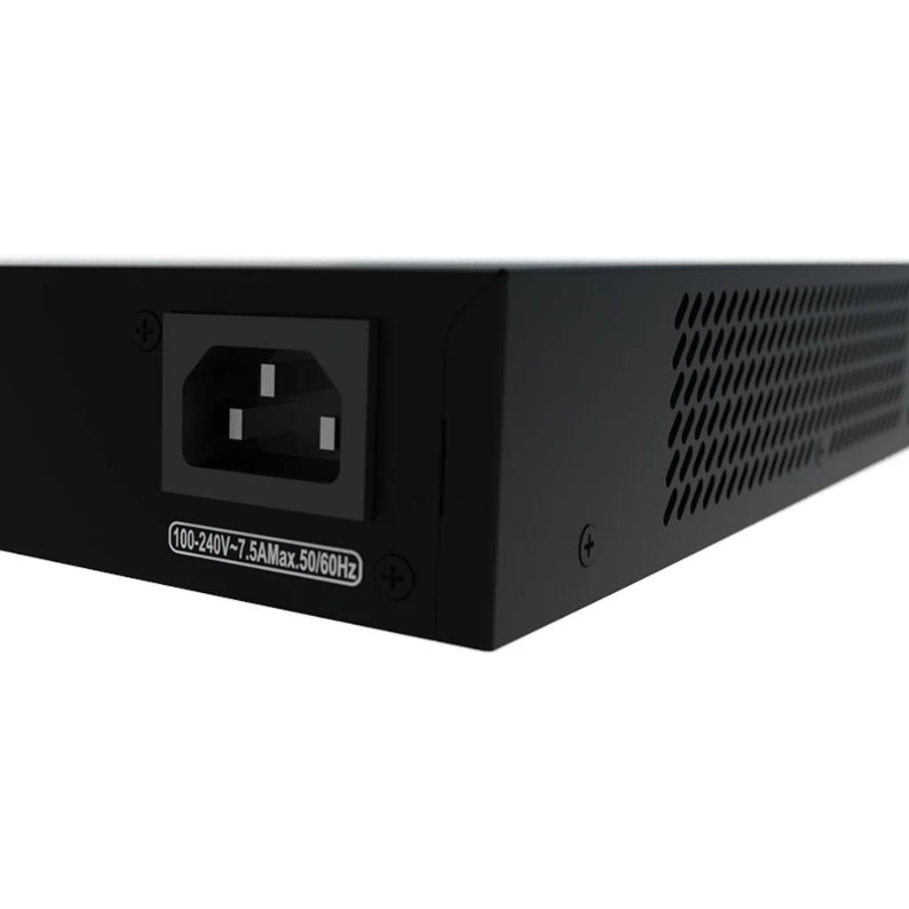 Imagen 3 de Nexxt Solutions Infrastructure - Switch PoE + - Gigabit Ethernet - 24 - 4 Gigabit SFP - Incluye accesorios rack