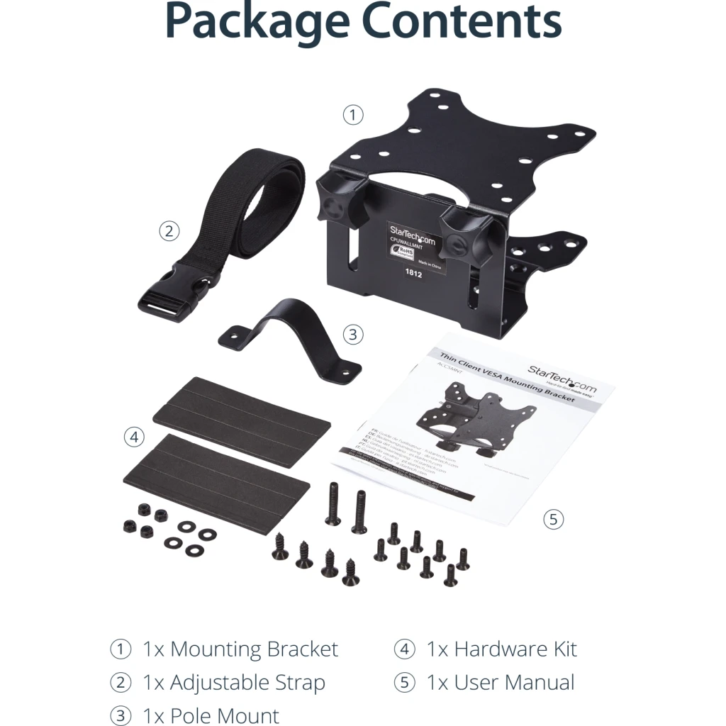 Imagen 11 de Soporte VESA para Mini PC / Thin Clients /Docking Station Ajustable Hasta 5kg