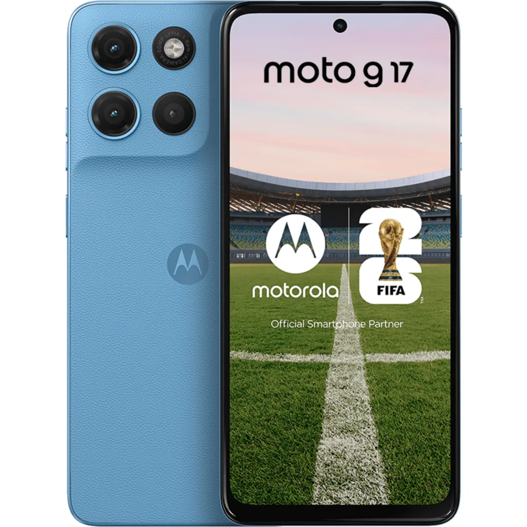 Imagen 5 de Motorola Moto G17 - Smartphone - Android - Alaskan Blue - Touch - PBBJ0060CL
