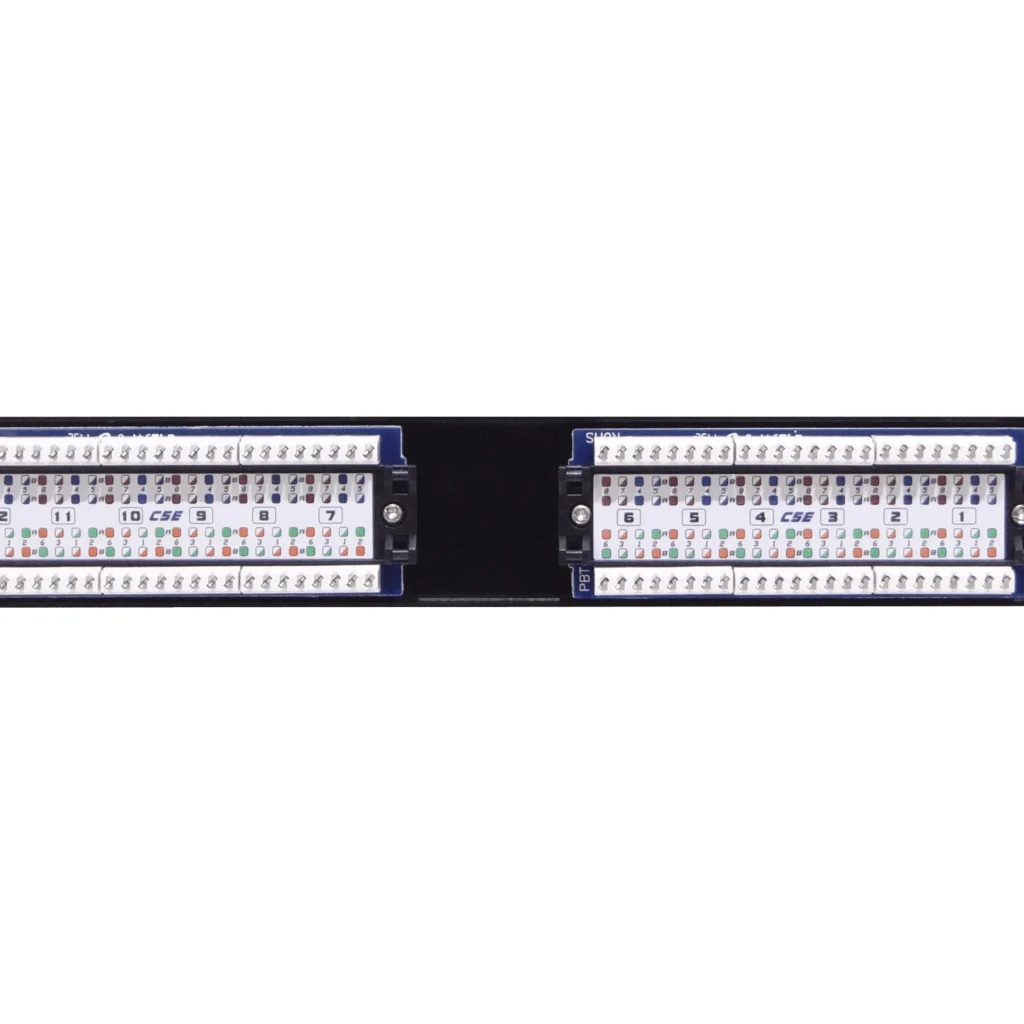 Imagen 1 de LINKMADE 12-RJ45 CAT5E UTP PATCH PANEL 1U UL CERTIFIC