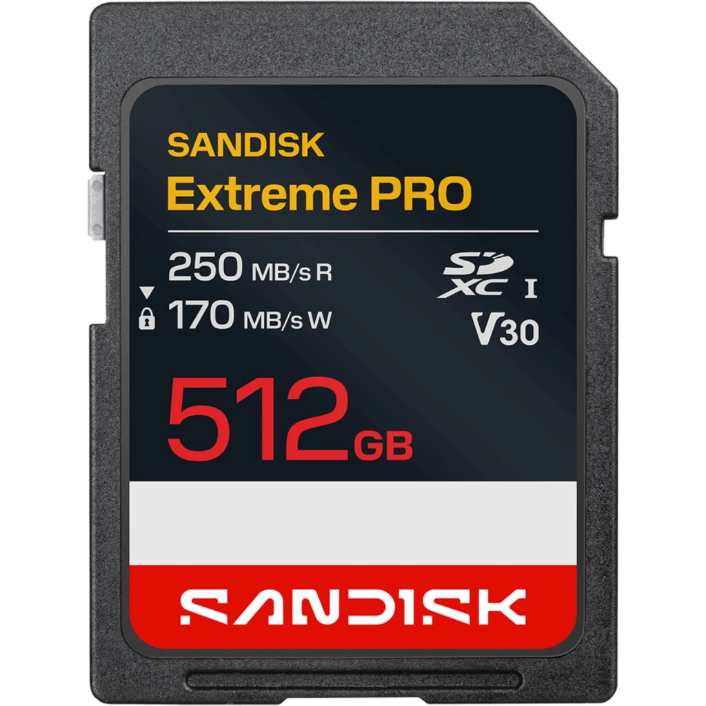 SanDisk ExtremePRO MemCard C10U3V30 512G