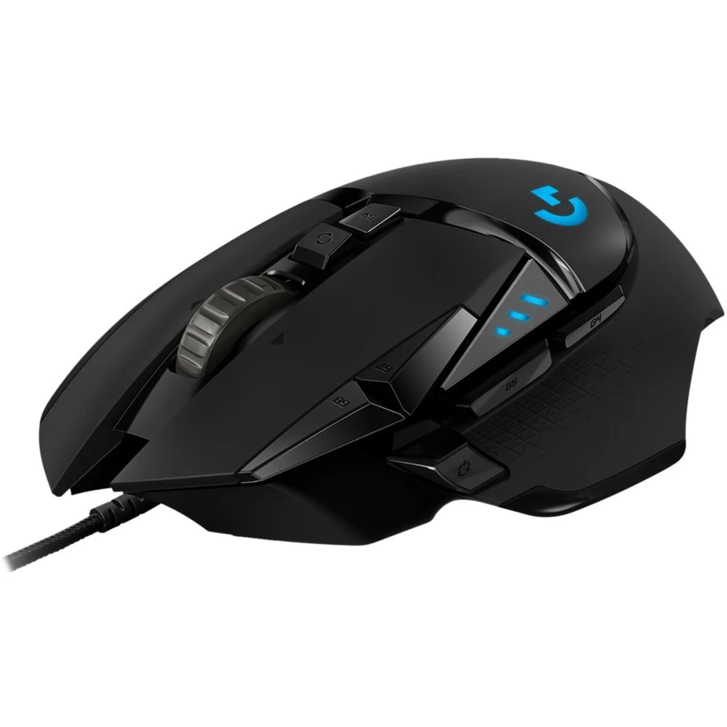 Imagen 3 de Mouse Gamer Alámbrico Logitech G502 Hero Óptico 16000dpi 11 Btns USB RGB Negro