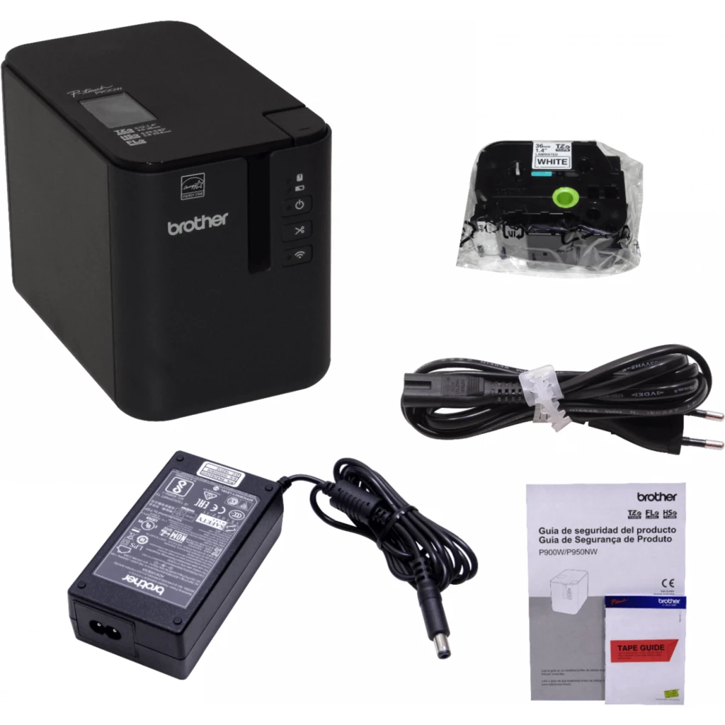 Imagen 2 de Rotulador Brother PT P900W Industrial Network Label Printer // BROTHER PT-P900W
