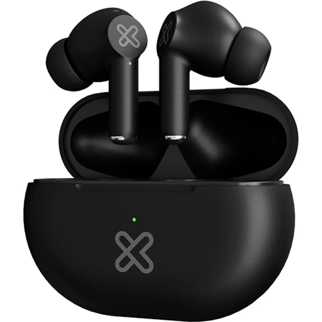 Audífonos Inalámbricos KlipX KTE-015BK Buds-Fi TWS con micrófono ENC Negros